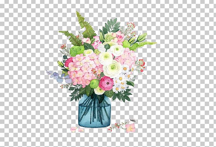 Flower Vase Watercolor Painting PNG, Clipart, Artificial Flower, Art Vector, Blue, Encapsulated Postscript, Floral Free PNG Download