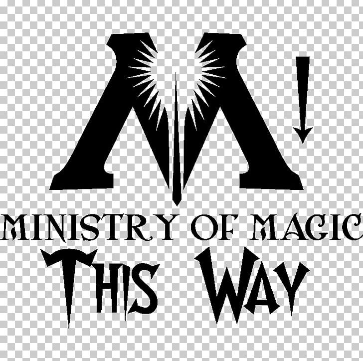 Ministry Of Magic Magic In Harry Potter Professor Severus Snape Draco Malfoy PNG, Clipart, Black And White, Brand, Decal, Fictional Universe Of Harry Potter, Graphic Design Free PNG Download