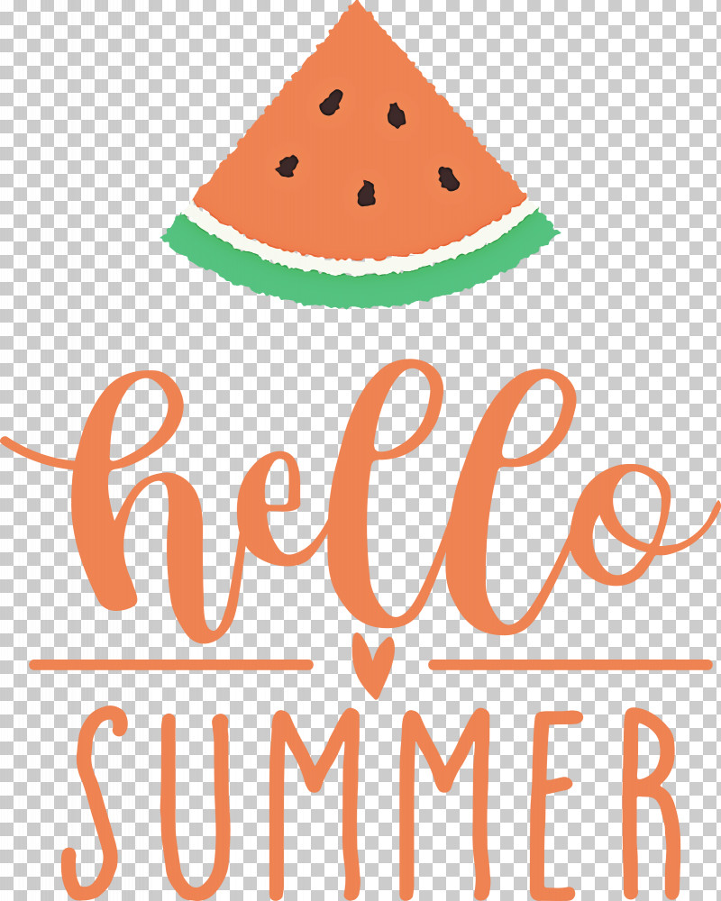 Hello Summer PNG, Clipart, Fruit, Geometry, Hello Summer, Line, Logo Free PNG Download