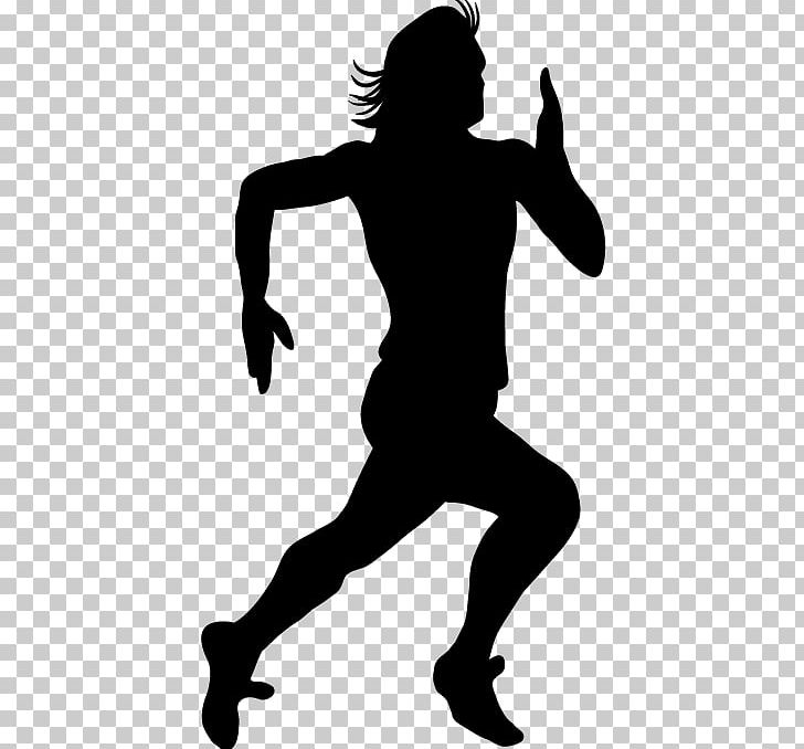 Sticker Track Sprinter Silhouette Olympic Games PNG, Clipart, Animals, Arm, Black, Black And White, Decal Free PNG Download