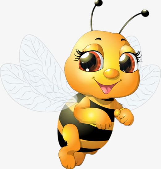 Cartoon Bee PNG, Clipart, Animal, Bee, Bee Clipart, Bee Clipart, Cartoon Clipart Free PNG Download
