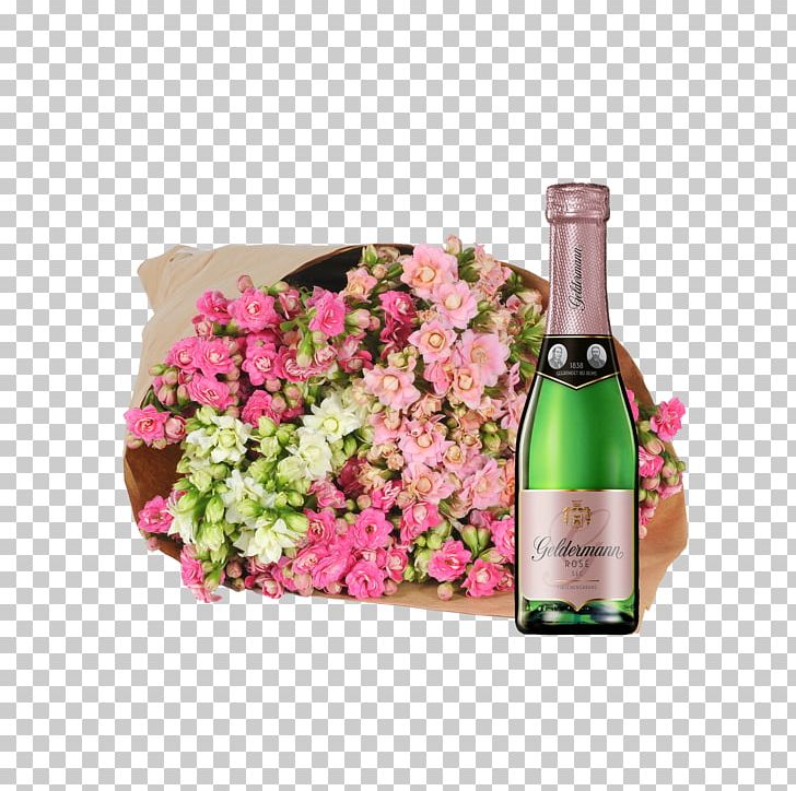Champagne Wine Glass Bottle Cut Flowers PNG, Clipart,  Free PNG Download