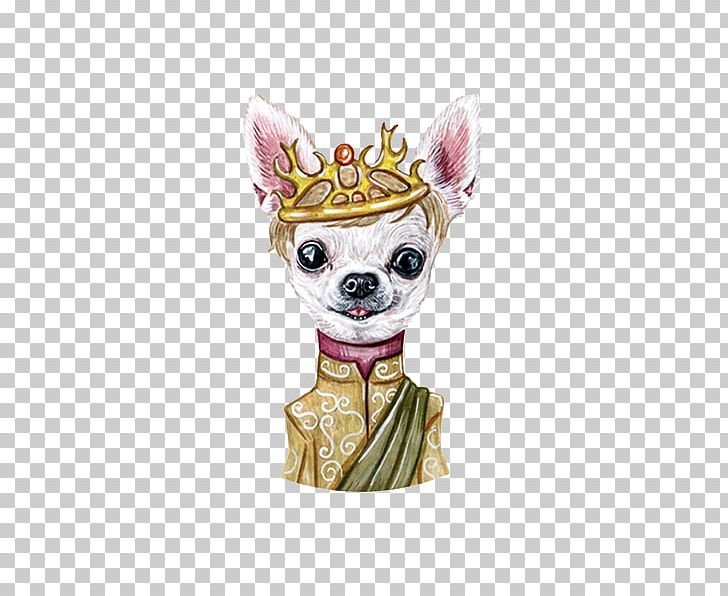 Chihuahua Puppy Illustration PNG, Clipart, Animal, Artworks, Carnivoran, Chihuahua, Crown Free PNG Download
