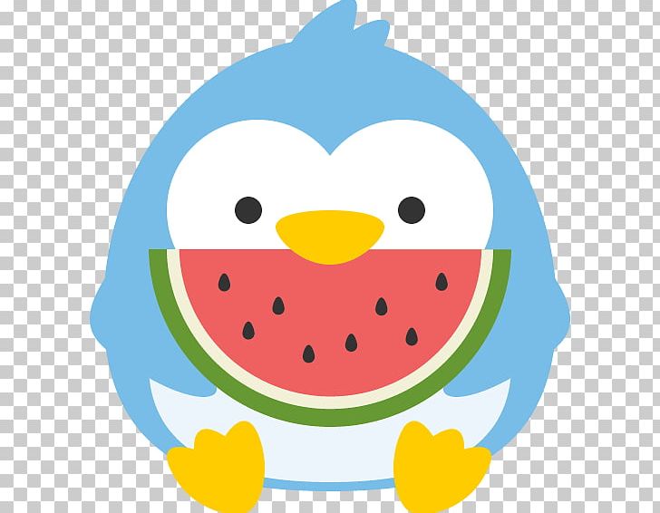 Penguin Qixi Festival Illustration Summer Watermelon PNG, Clipart, Animal, Area, Artwork, Beak, Festival Free PNG Download