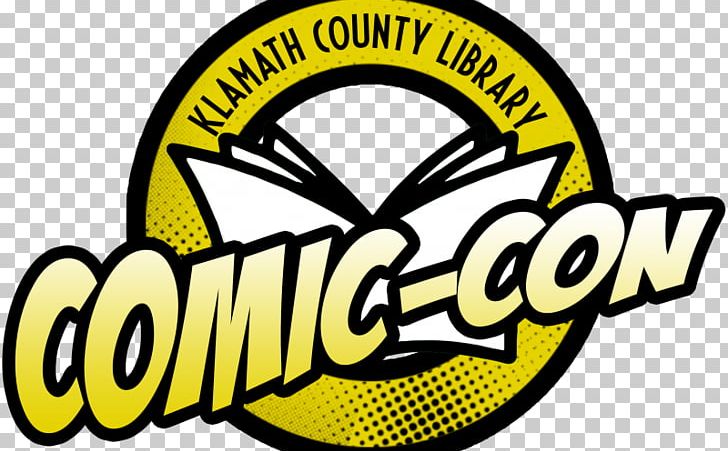 Logo San Diego Comic-Con Klamath County Library Service District Brand PNG, Clipart, Area, Brand, Comics, Klamath County Oregon, Library Free PNG Download