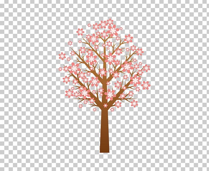 Paper Christmas Tree Wall Decal PNG, Clipart, Beautiful Tree, Blossom, Branch, Cherry, Cherry Blossom Free PNG Download