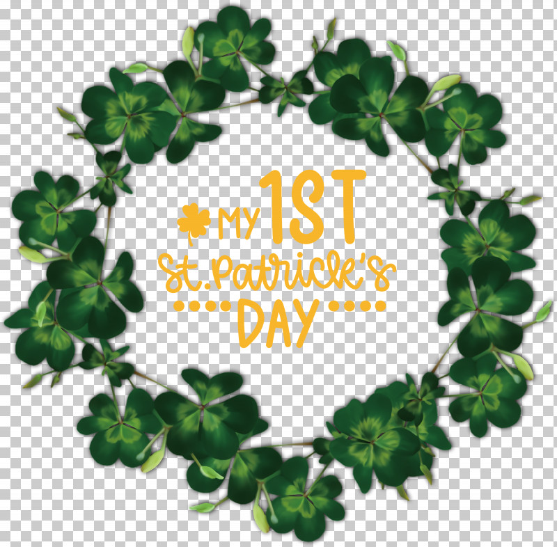 My 1st Patricks Day Saint Patrick PNG, Clipart, Clover, Fourleaf Clover, Holiday, Irish People, Leprechaun Free PNG Download