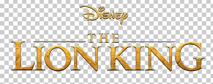 Logo The Lion King Brand Font PNG, Clipart, 2019, Animals, Brand, Gold, Lion Free PNG Download