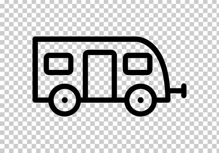 Caravan Vehicle Campervans Computer Icons PNG, Clipart, Angle, Area, Black And White, Brand, Campervan Free PNG Download