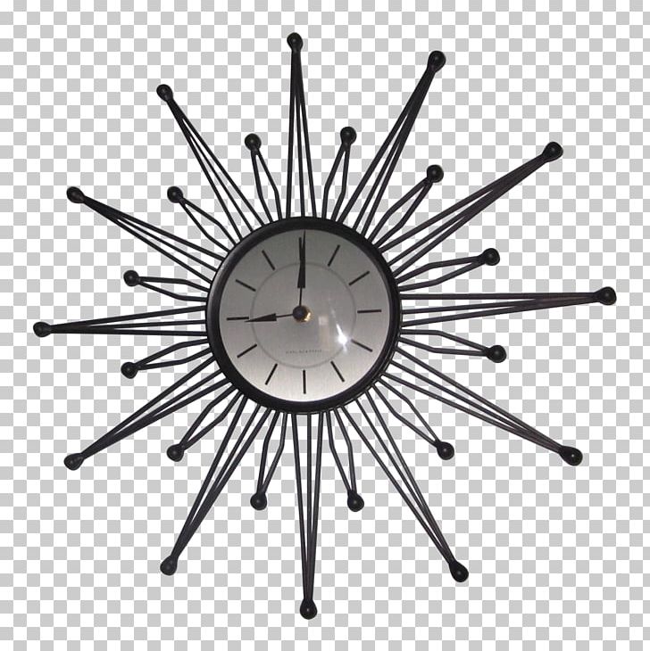 Sterling & Noble Wall Clock Mid-century Modern Retro Style Antique PNG, Clipart, Angle, Antique, Century, Clock, Home Accessories Free PNG Download