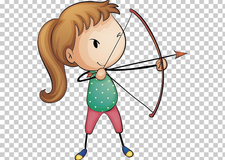 Bow And Arrow Archery Cartoon PNG, Clipart, Area, Arrow, Artwork, Bow, Bow And Arrow Free PNG Download