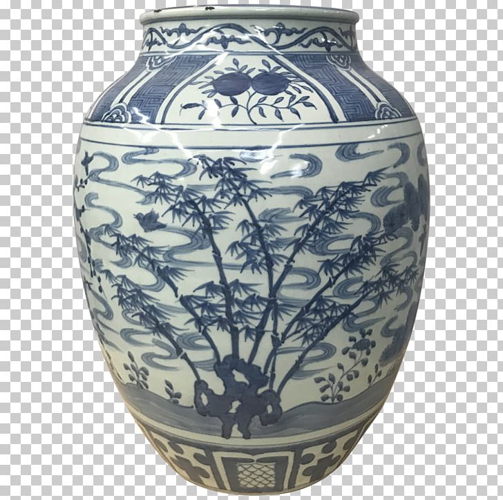 Vase Ceramic Blue And White Pottery Urn PNG, Clipart, Artifact, Blue And White Porcelain, Blue And White Pottery, Ceramic, Porcelain Free PNG Download