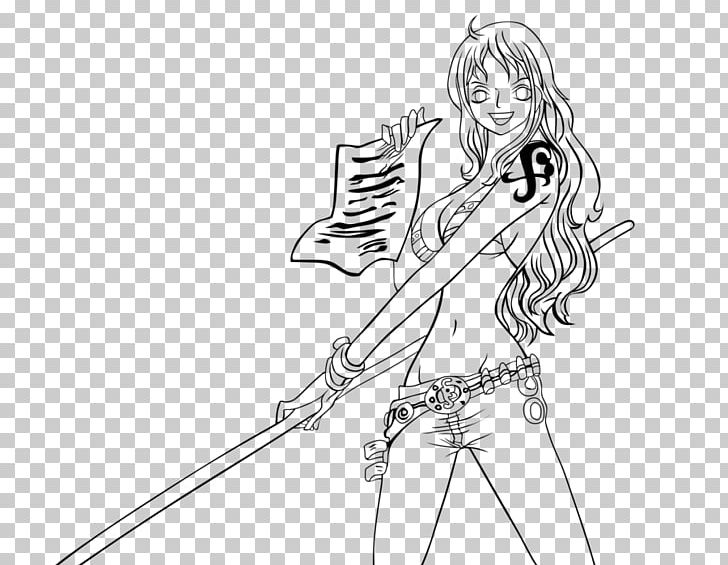 Line Art Nami Roronoa Zoro Ausmalbild Color PNG, Clipart, Angle, Anime, Area, Arm, Art Free PNG Download