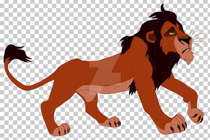 scar lion king drawing