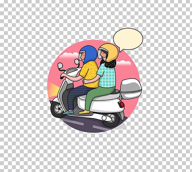Designer Illustration PNG, Clipart, Bicycle, Bicycle Touring, Cartoon, Cartoon Couple, Couple Free PNG Download