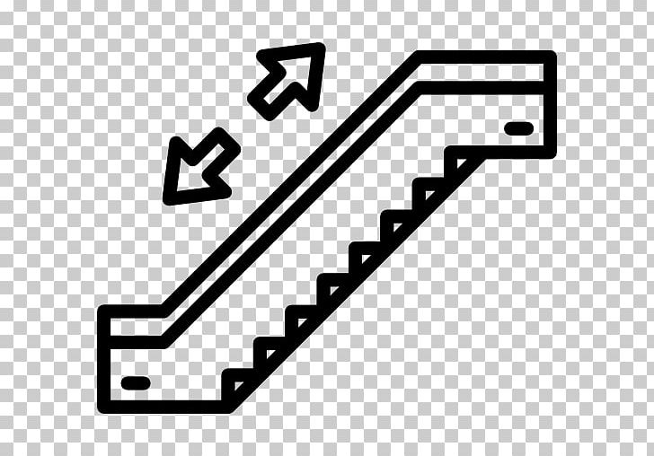 Escalator Computer Icons Elevator PNG, Clipart, Angle, Area, Arrow, Black And White, Brand Free PNG Download