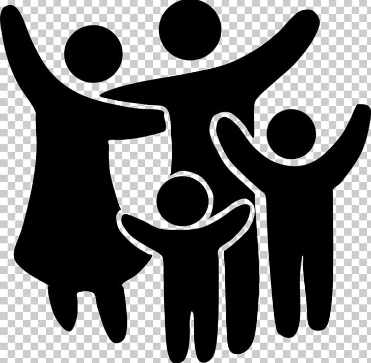 Family PNG, Clipart, Artwork, Black, Black And White, Child, Communication Free PNG Download