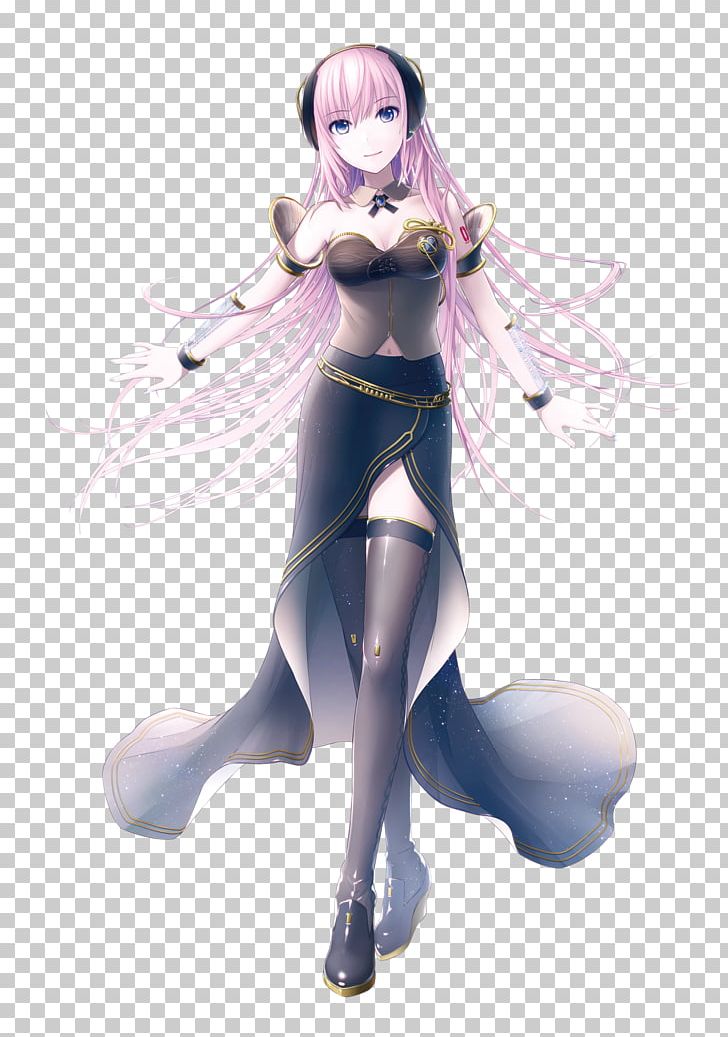 Megurine Luka Vocaloid 4 Hatsune Miku Meiko PNG, Clipart, Action Figure, Anime, Black Hair, Cg Artwork, Computer Wallpaper Free PNG Download