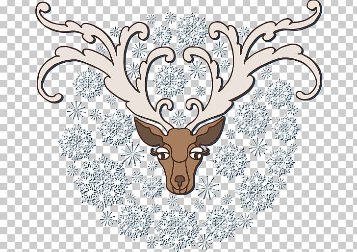 Reindeer Pxe8re Davids Deer PNG, Clipart, Antler, Antlers, Antlers Vector, Deer, Flower Pattern Free PNG Download