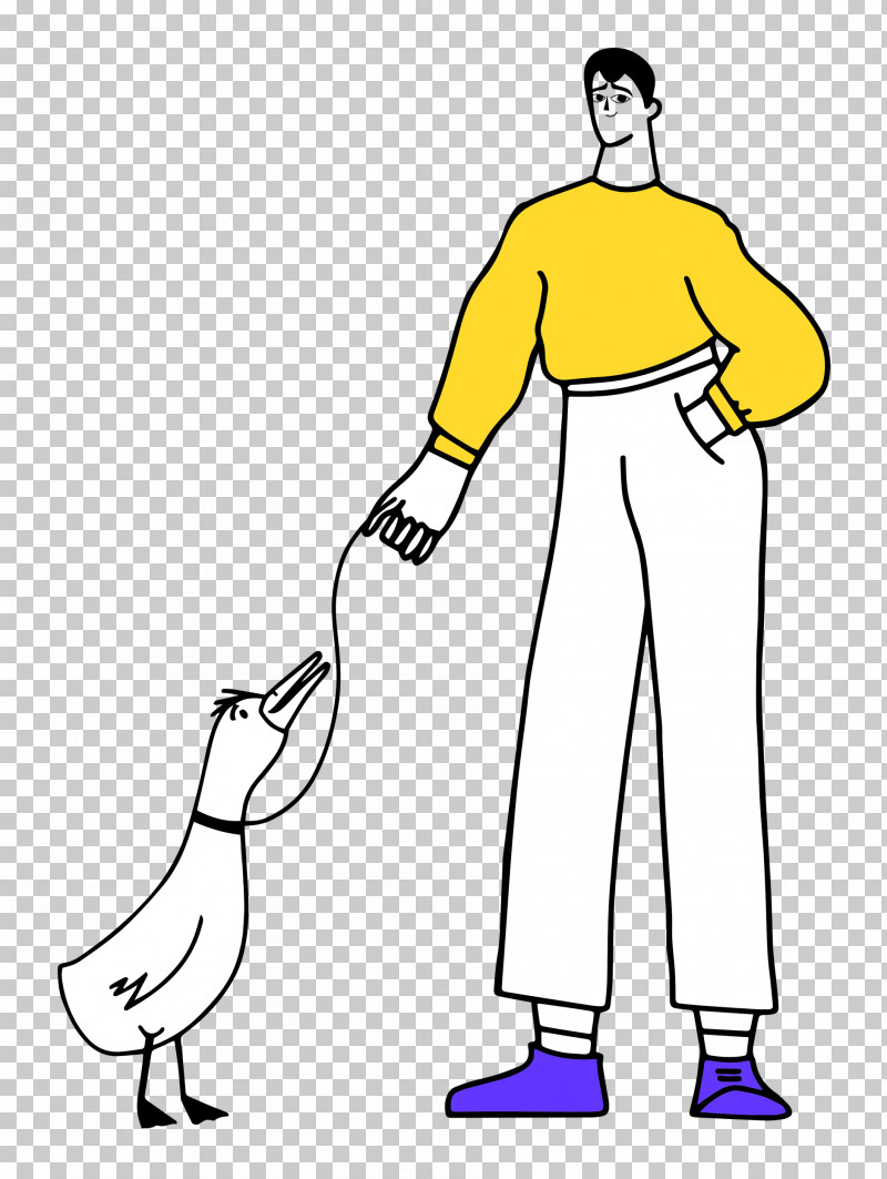 Walking The Duck Talking Duck PNG, Clipart, Fashion, Line Art, Logo, Shoe, Water Cartoon Free PNG Download