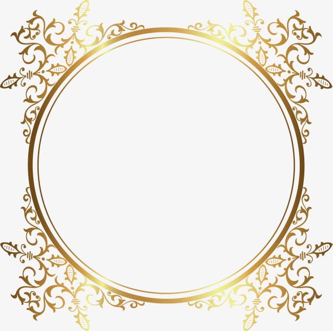 Cartoon Golden Circle PNG, Clipart, Atmosphere, Cartoon, Cartoon Clipart, Circle, Circle Clipart Free PNG Download