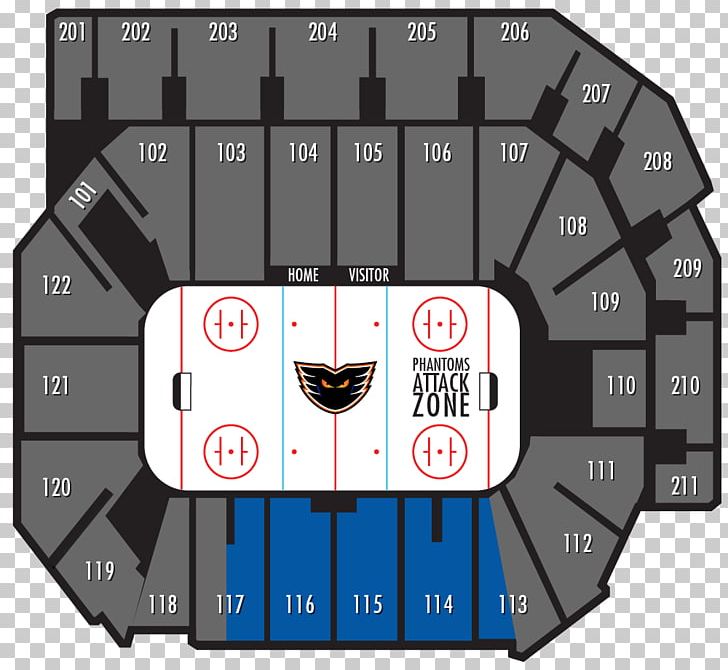 PPL Center Lehigh Valley Phantoms Club Seating Alfond Arena PNG, Clipart, Aircraft Seat Map, Alfond Arena, Allentown, Angle, Arena Free PNG Download