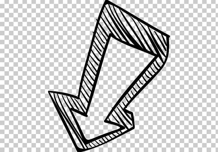 Drawing Arrow Sketch PNG, Clipart, Angle, Arrow, Black, Black And White, Computer Icons Free PNG Download