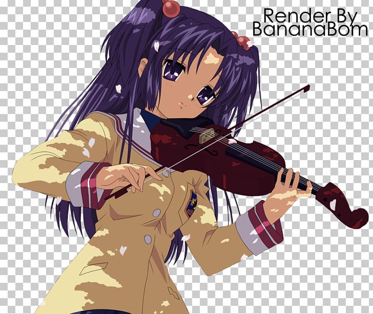 Anime Clannad Shōjo Manga Mangaka Cosplay PNG, Clipart, Anime, Black Hair, Brown Hair, Cartoon, Character Free PNG Download