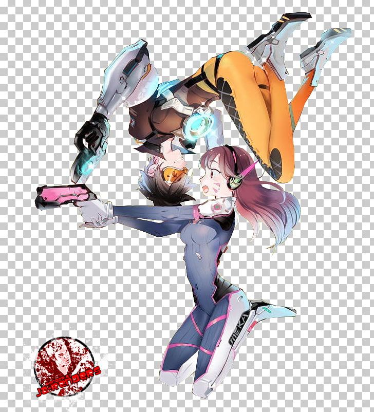 Overwatch D.Va Tracer Fan Art Drawing PNG, Clipart, Anime, Art, Blizzard Entertainment, Costume, D.va Free PNG Download