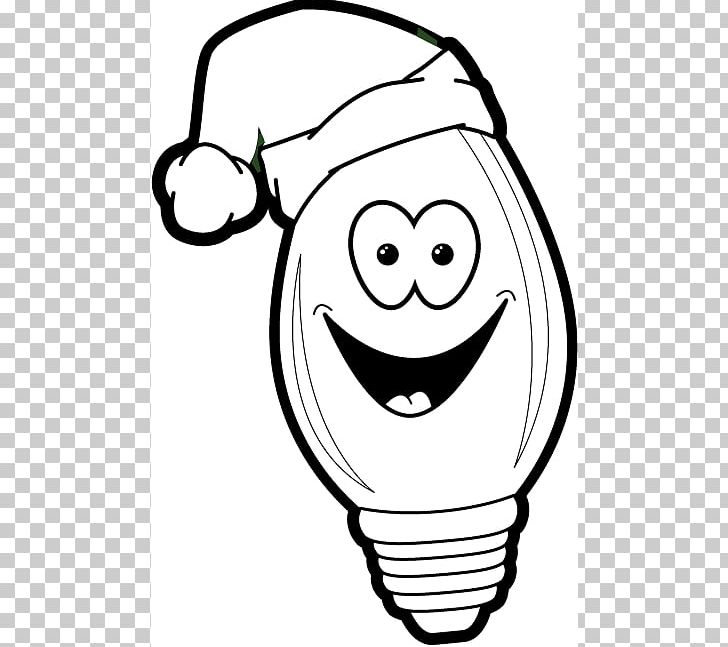 christmas lights clipart black and white free