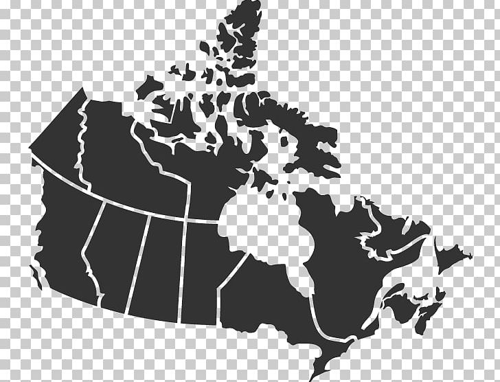 Canada Silhouette Map PNG, Clipart, Black, Black And White, Blank Map, Canada, Canada Day Free PNG Download