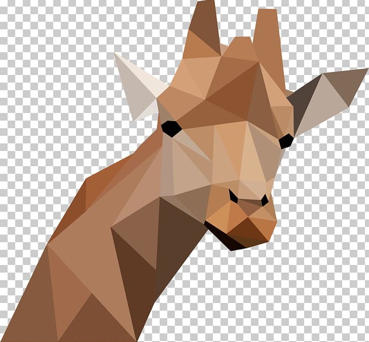 Giraffe Low Poly Polygon PNG, Clipart, Angle, Animal, Animals, Art, Carnivoran Free PNG Download