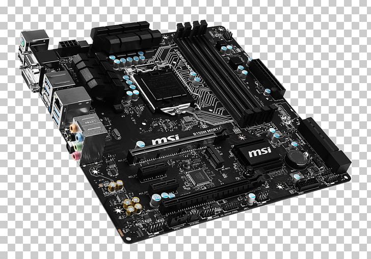 Socket AM4 LGA 1151 MSI Z170M MORTAR MicroATX Motherboard PNG, Clipart, Computer Hardware, Electronic Device, Electronics, Microcontroller, Microstar International Free PNG Download