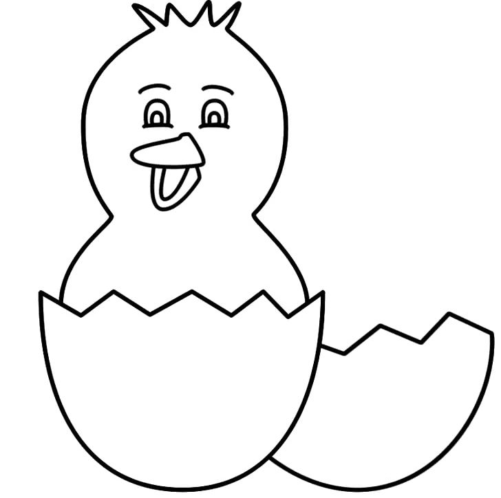 Download Easter Bunny Coloring Book Easter Egg Chicken Png Clipart Adult Area Art Beak Black Free Png