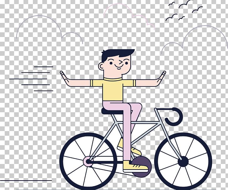 The Boy Rides A Bike PNG, Clipart, Aluminium, Bicycle, Bicycle Accessory, Bicycle Forks, Bicycle Frame Free PNG Download