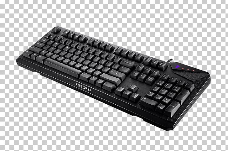 Computer Keyboard TESORO Gaming Mouse TS-H2L Tesoro Gram Spectrum Low Profile G11SFL Blue Mechanical Switch Single Individual Cherry PNG, Clipart, Cherry, Cherry G803930l Mx 60, Com, Computer Keyboard, Computer Mouse Free PNG Download