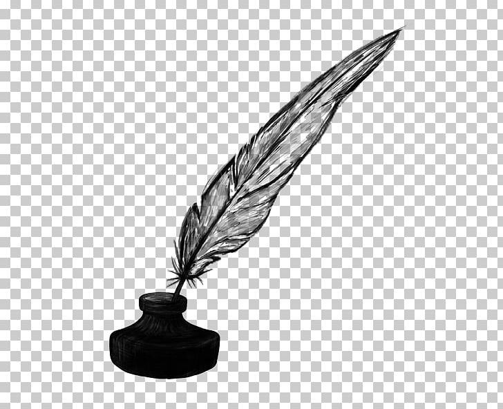 Quill Paper Inkwell PNG, Clipart, Animals, Black And White, Bottle, Feather, Fountain Pen Free PNG Download