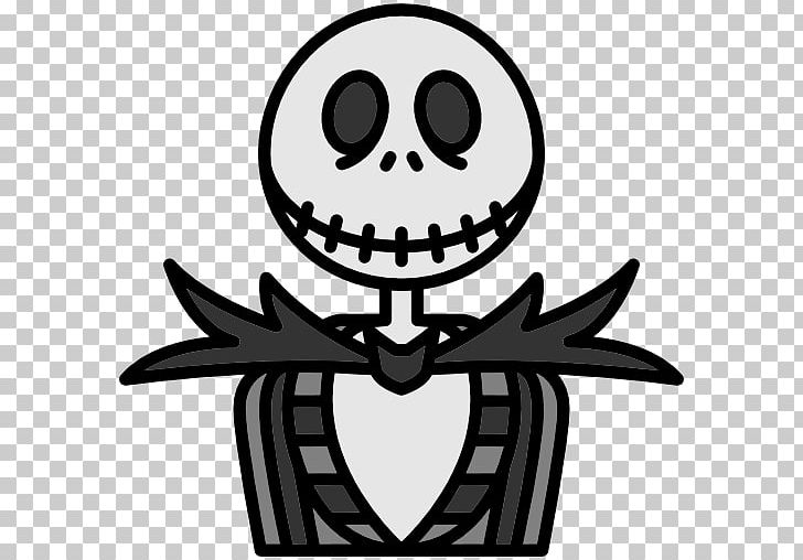 Jack Skellington Computer Icons Halloween PNG, Clipart, Avatar, Black And White, Bone, Character, Christmas Free PNG Download