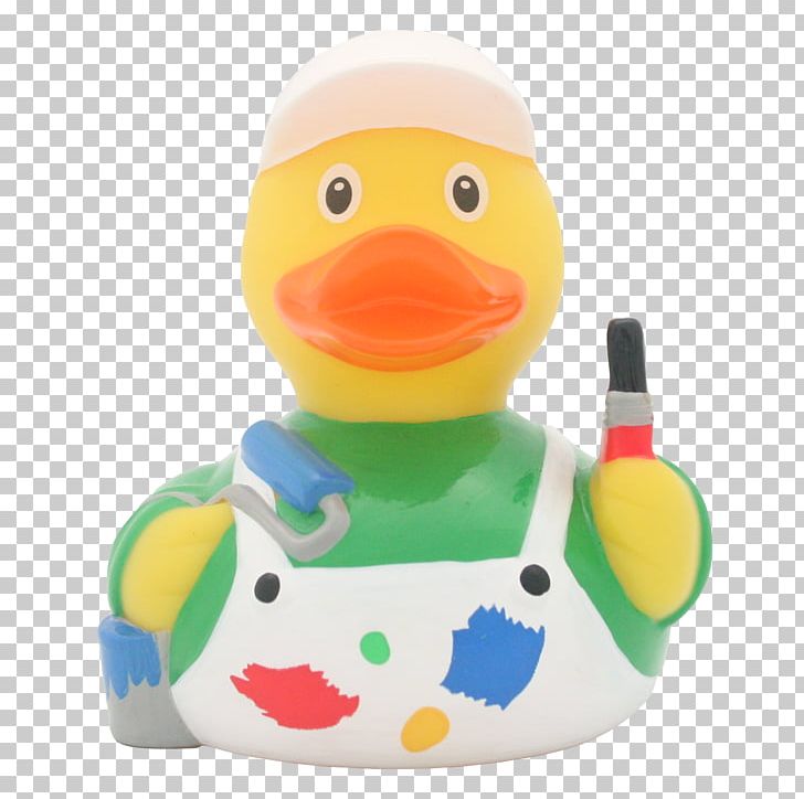 Rubber Duck Painter Plastic Painting PNG, Clipart, Amsterdam Duck Store, Animals, Artist, Baby Toys, Bathtub Free PNG Download