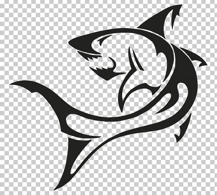 Shark Tattoo Flash Tribe PNG, Clipart, Animals, Black, Decal, Dog Like  Mammal, Drawing Free PNG Download