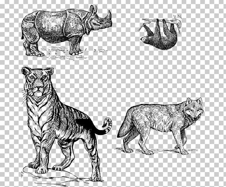 Black Rhinoceros White Rhinoceros PNG, Clipart, Big Cats, Carnivoran, Cat Like Mammal, Dog Like Mammal, Encapsulated Postscript Free PNG Download