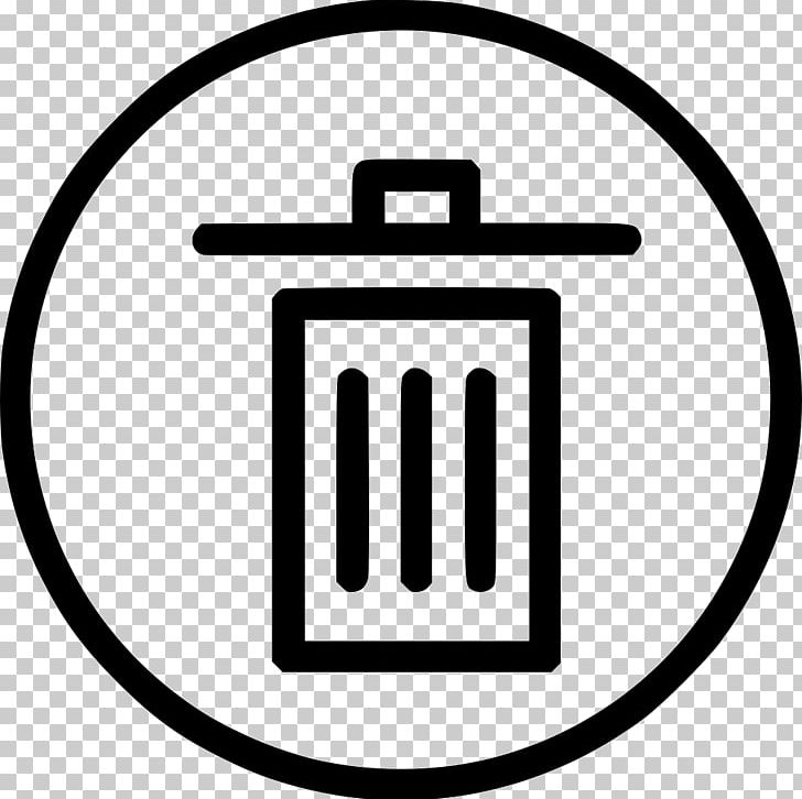 Rubbish Bins & Waste Paper Baskets Computer Icons PNG, Clipart, Area, Black And White, Brand, Computer Icons, Dustbin Free PNG Download