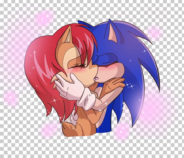 sonic and amy and shadow human