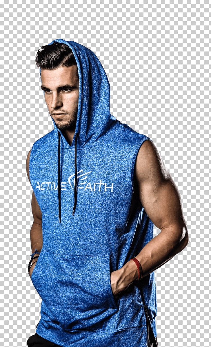 Hoodie Sleeveless Shirt Clothing Sweater PNG, Clipart, Adidas, Arm, Clothing, Electric Blue, Hood Free PNG Download