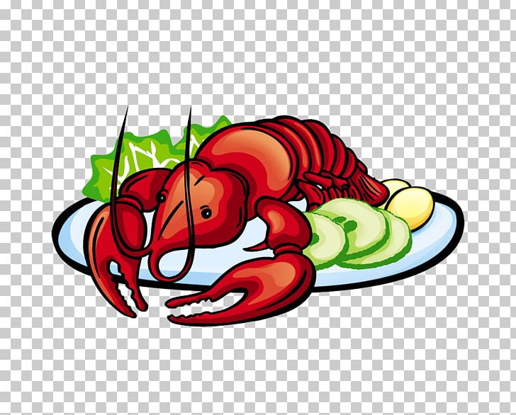 Lobster Seafood Cartoon Palinurus Elephas PNG, Clipart, Animals, Animation, Art, Big Lobster, Cartoon Free PNG Download