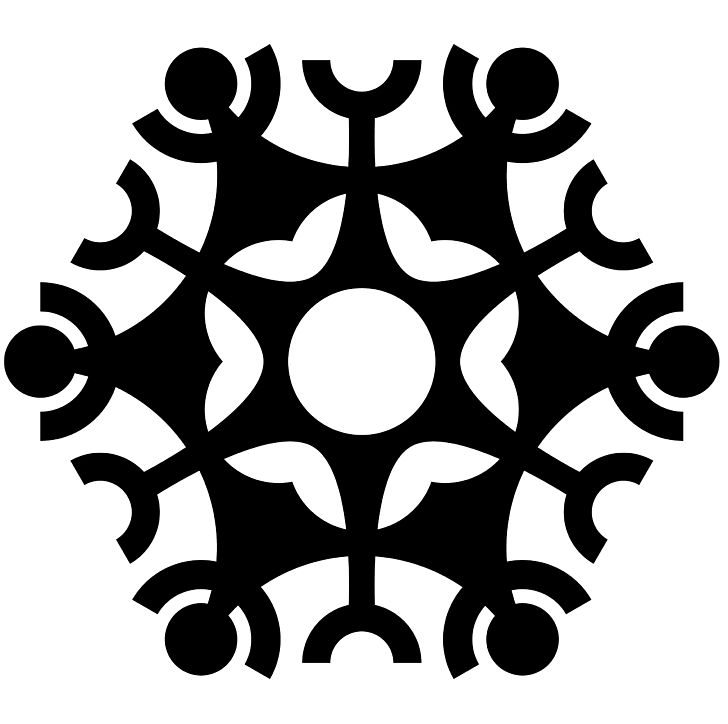 Snowflake AutoCAD DXF PNG, Clipart, Autocad Dxf, Black, Black And White, Circle, Euclidean Vector Free PNG Download