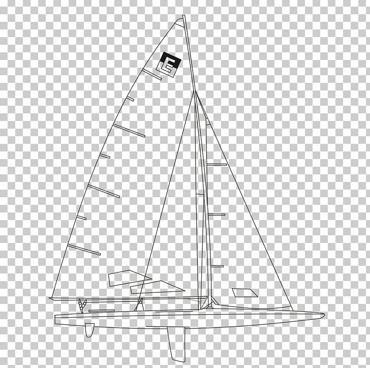Sail WoodenBoat Yawl Dinghy PNG, Clipart, Angle, Baltimore Clipper, Black And White, Boat, Brigantine Free PNG Download