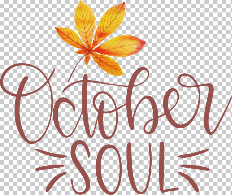 October Soul October PNG, Clipart, Flower, Logo, Meter, October, Petal Free PNG Download
