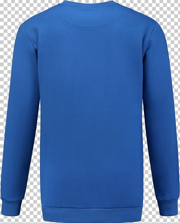 Long-sleeved T-shirt Long-sleeved T-shirt Electric Blue Cobalt Blue PNG, Clipart, Active Shirt, Azure, Blue, Bluza, Clothing Free PNG Download