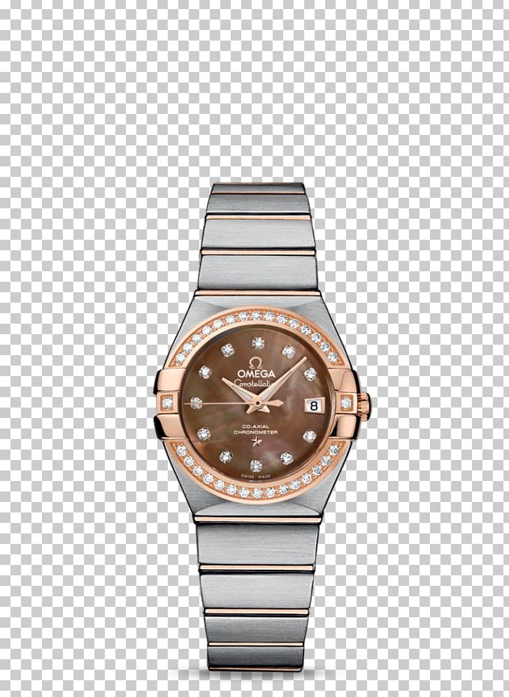 Rolex Datejust Omega SA Coaxial Escapement Automatic Watch PNG, Clipart, Accessories, Automatic Watch, Brand, Brown, Chronograph Free PNG Download